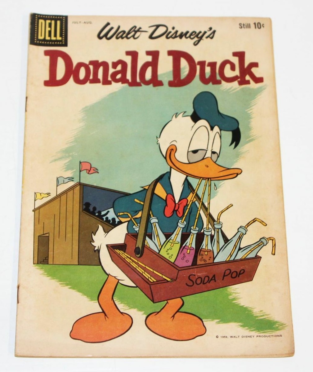 Walt Disney's Donald Duck 66 - July Aug 1959 Dell Silver Age Comic