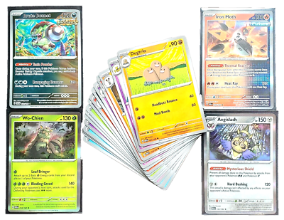 Pokemon 2023 Gray Border North American Card Lot - 22 EX/NM+ Cards