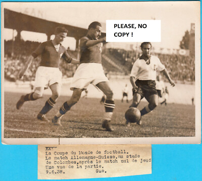 1938 FIFA WORLD CUP - football match GERMANY v SWITZERLAND