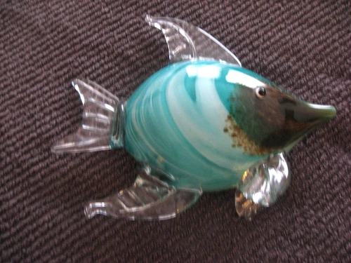LARGE VINTAGE MURANO GLASS FISH!