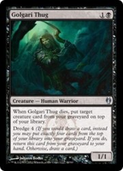 Golgari Thug - 48/90 - Duel Decks: Izzet vs. Golgari