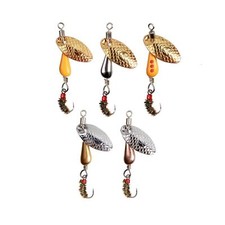 Trout Spinners, Fly Trout Fishing Lures for Bass Salmon Pike, Fishing Spinner...
