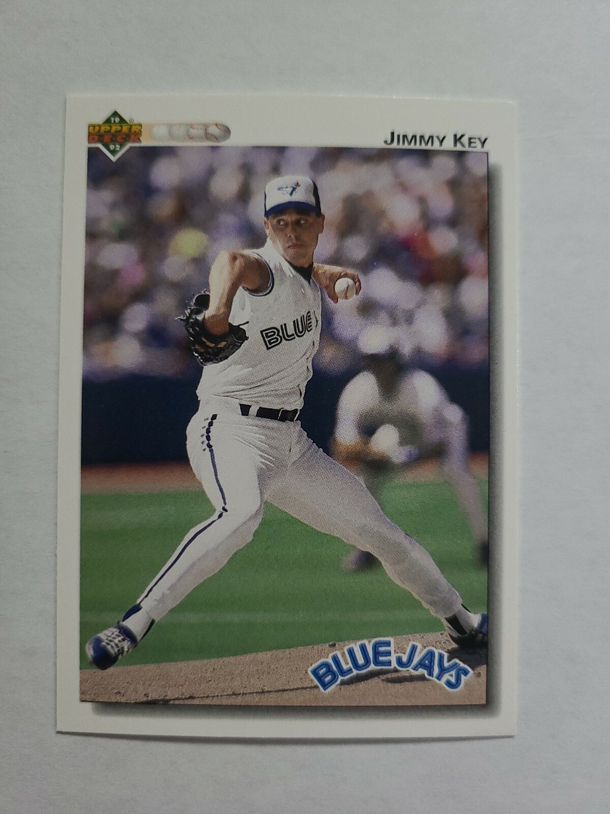 JIMMY KEY 1992 UPPER DECK BASEBALL CARD # 302 D8364