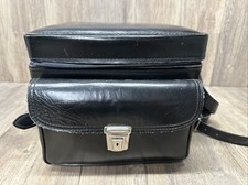 Plainsman 3 Vintage Leather Camera Bag - Black