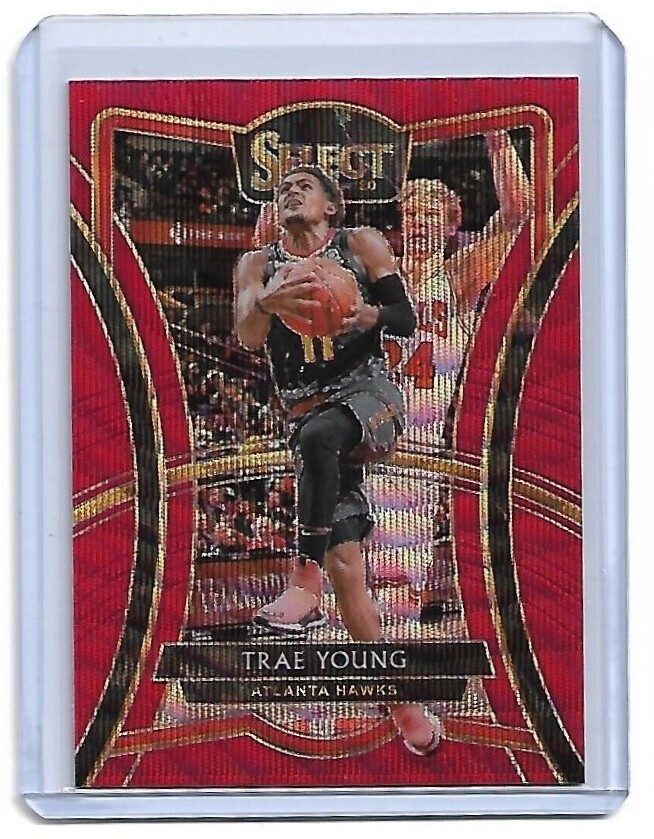 Trae Young Red Wave Prizm ▫ 2019-20 Select Tmall Premier
