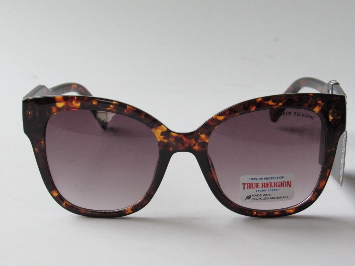 True Religion Tortoise OVERSIZED Sunglasses TR56393 NWT | eBay