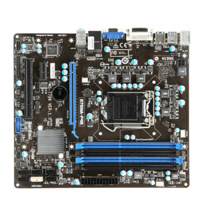For MSI B75MA-P45 LGA1155 Motherboard Intel 2th/3th i3/i5/i7/Pentium VGA DVI