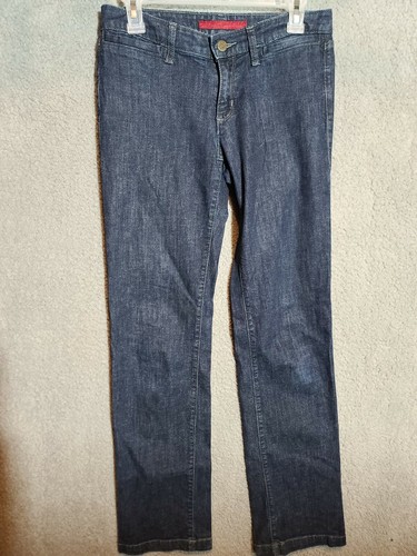 Straight Leg Womens Size 2 Dark Wash 