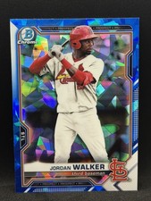 2021 Bowman Chrome Draft Sapphire Edition - Jordan Walker #BDC-187 (RC)