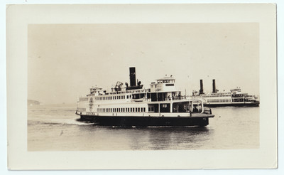 Altes Foto, Nordwestpazifik R.R. Fähre Eureka um 1923