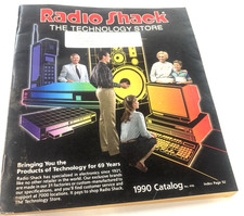 Radio Shack Catalog 1990 no 446 Vintage Tandy computers, radios, parts