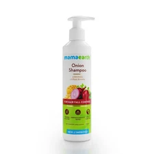 Mamaearth Shampoo with Onion and Plant Keratin for Hair Fall Control