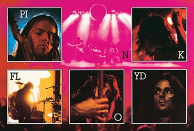 Poster Studio B - Pink Floyd Live Collage Classic Music Band 24x36'' NEW Wall Art
