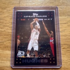 Topps 2007-08 Larry Hughes #72 Cleveland Cavaliers 50th Anniversary Card