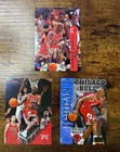 MICHAEL JORDAN (3) Card Lot NBA Basketball Chicago Bulls