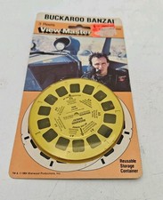 1984 BUCKAROO BONZAI View-Master 3 Reels 21 3-D Pictures Factory Sealed - New -