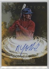 2021 Bowman Inception Primordial Prospects Gold Foil 17/50 Nick Yorke Auto 0lz4