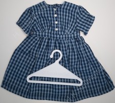  RETIRED American Girl Doll Kirsten On The Trail Outfit Checked Dress ONLY