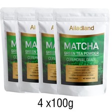 Matcha Green Tea Powder Ceremonial Grade, Detox, Energy Support, Focus, Vegan