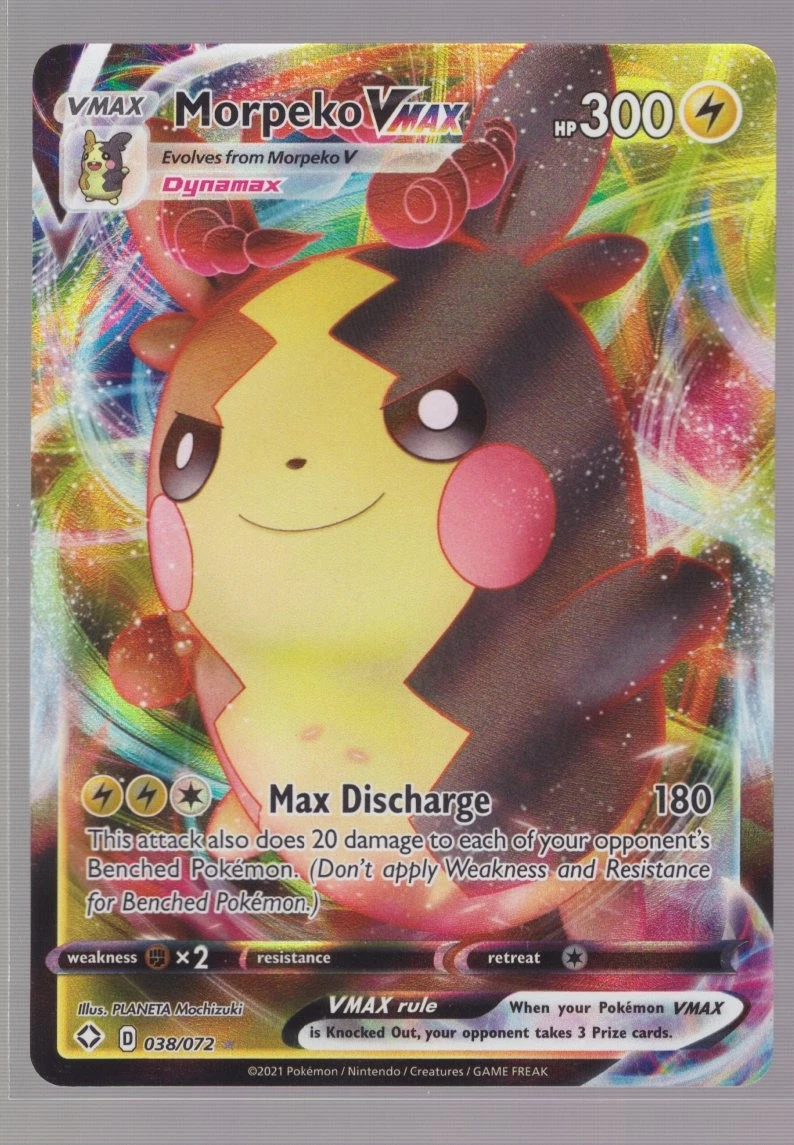 Morpeko VMAX 038/072 Shining Fates for sale | eBay