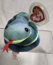 Ty Beanie Baby Hissy Snake Original Tag 1997