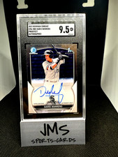 2023 Bowman Chrome - Dario Borrero #CPA-DBO - Prospect Auto - SGC 9.5