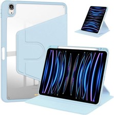 Acrylic Rotating Case For iPad A16 11th 10th 9th 8th 7th 6th 5th Gen 11" 10.9"