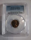 1919 Lincoln Wheat Penny PCGS Genuine Cleaned AU Detail