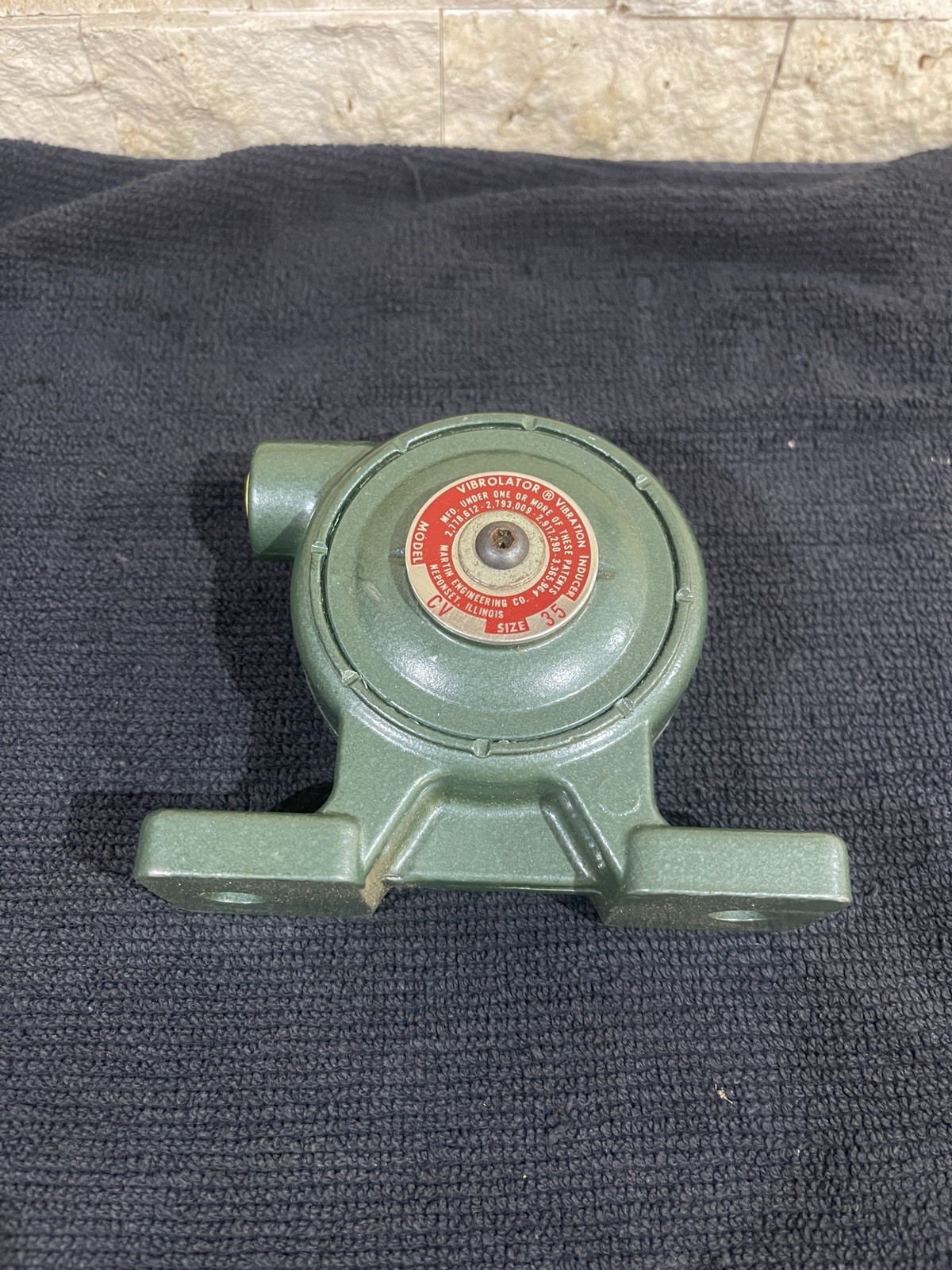 Vintage Martin Engineering Vibrolator CV 35 AL Pneumatic Ball Vibrator NOS New