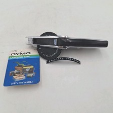 Vintage DYMO 1550 Deluxe Chrome TapeWriter He...