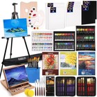 141PCS Deluxe Artist Painting Set, Painting Supplies with 84 Paint Oil, Water...