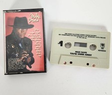 Miles Davis You're Under Arrest Cassette Tape 1985 Club Edition Electric Jazz