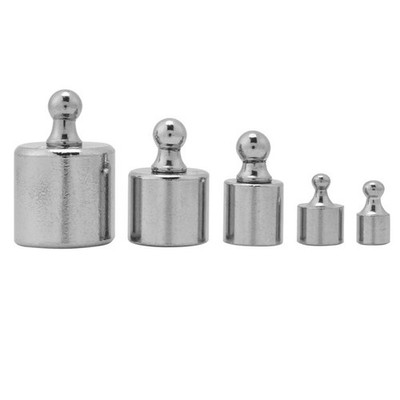 5PCS Calibration Weights, Weight 1g 2g 5g 10g 20g Grams Scale silver