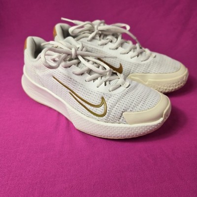 Nike Court Vapor Lite 2 HC Low Sail Desert Ochre W DV2019-102 Women's Size 6.5 