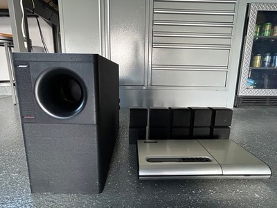 Bose Powered Acoustimass 9 Speaker System (Wires + Remote Included