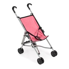 Bayer Chic 2000 Mini-Buggy Puppenwagen Kinderwagen melange pink NEU