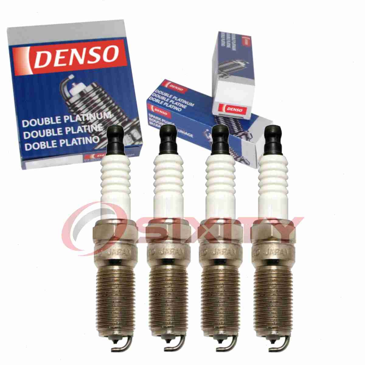 4 pc Denso Platinum Long Life Spark Plugs for 2002-2005 Pontiac Sunfire 2.2L gt