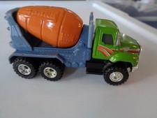 2012 Tonka Cement Mixer 6404 Orange Green Die Cast Truck Vehicle