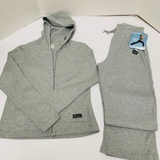 NWT. Champion Womens Size Small 2 Piece Activewear Set Gray Hoodie and Pants