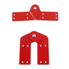 Attic Ladder Hinge for Home/engineering Alloy Steel Easy Installation Red