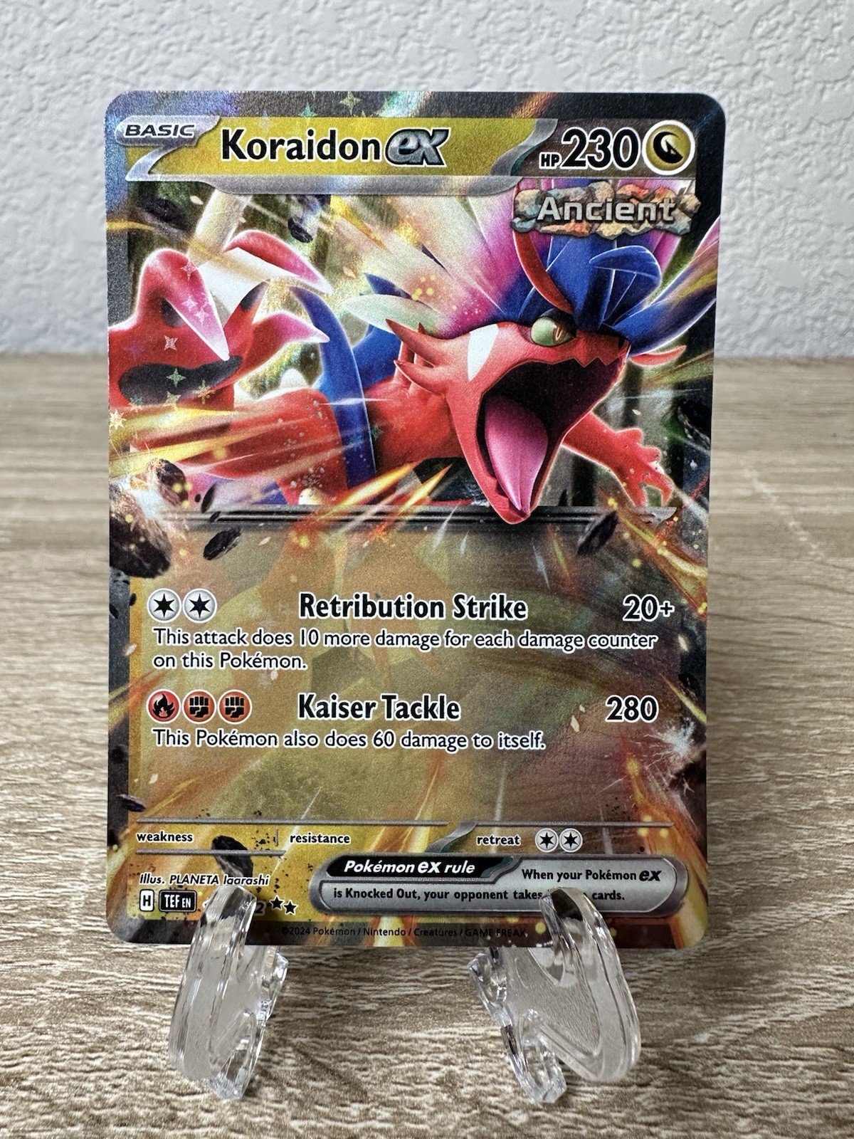 Pokemon TCG Koraidon Ex 120/162 Temporal Forces 