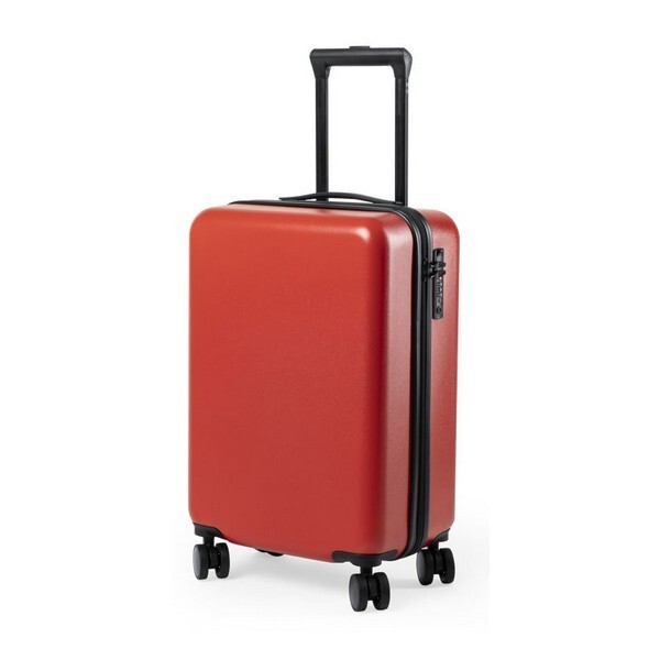 Trolley rigide 8 roues noir contre les chocs et la fatigue en voyage