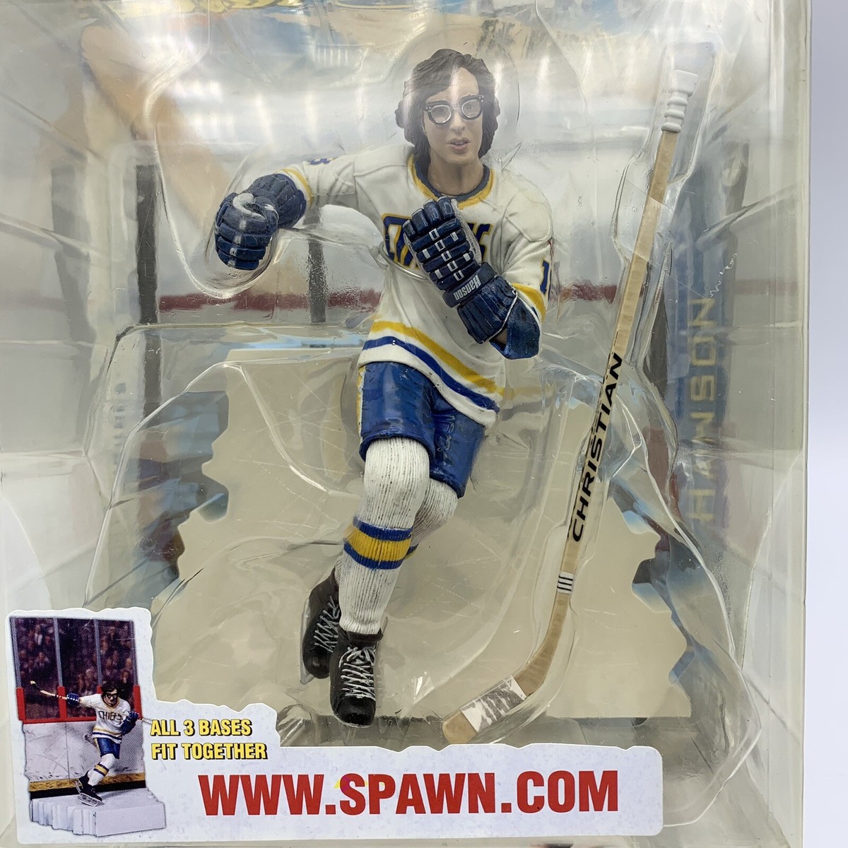 McFarlane Toys SLAP SHOT The Hanson Brothers Hockey Jeff Hanson