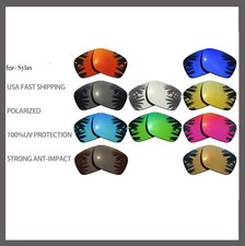 US Replacement Polarized Lenses for-Oakley Sylas OO9448 57mm Anti Scratch