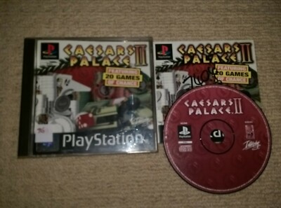 CAESARS PALACE II - seltenes Sony PS1 Spiel