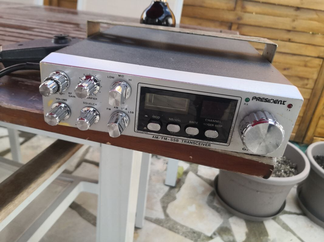 President Grant CB Radio export 120 channels am/fm/ssb eBay