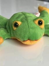 Smoochy The Frog Ty Beanie Babies October 1, 1997 With Tags  Rare PVC Pellets