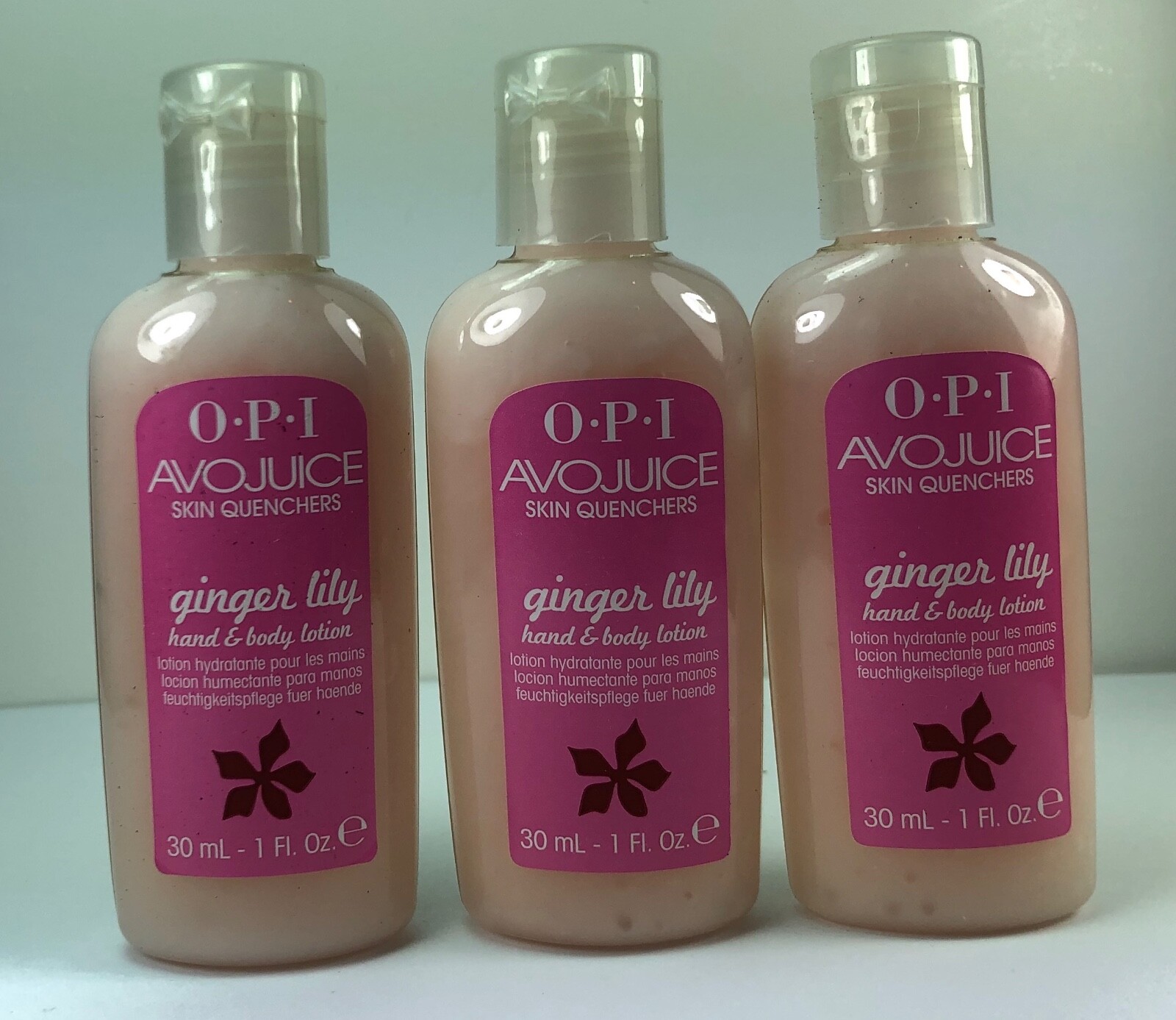 OPI Avojuice Skin Quenchers Hand & Body Lotion GINGER LILY 30ml 1 fl