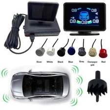 Multiple Parking Sensor Electronics Rear Auto Detector Backing Assistance Kit