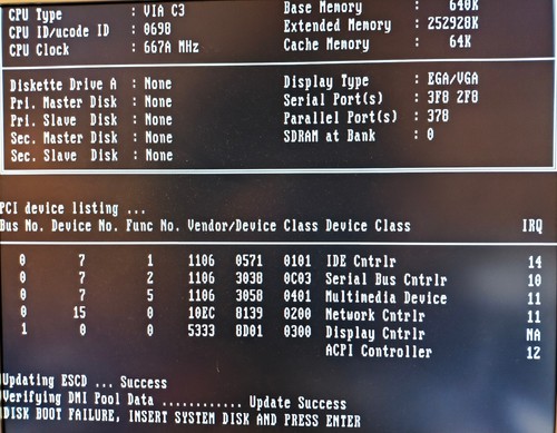 Advantech PCM-9373F VIA C3 667 MHz 3.5" SBC VGA/LCD, LAN, Audio + 256 MB SDRAM - Bild 7 von 7